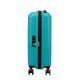 American Tourister Mala de Cabine / Trolley 55cm 4R Exp. AEROSTEP Turquesa | Ref. 92MD800121