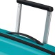 American Tourister Mala de Viagem / Trolley Grande 77cm 4R Exp. AEROSTEP Turquesa | Ref. 92MD800321