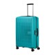 American Tourister Mala de Viagem / Trolley Grande 77cm 4R Exp. AEROSTEP Turquesa | Ref. 92MD800321