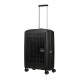 American Tourister Mala de Viagem / Trolley Médio 67cm 4R Exp. AEROSTEP Preta | Ref. 92MD800209