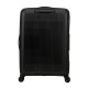 American Tourister Mala de Viagem / Trolley Médio 67cm 4R Exp. AEROSTEP Preta | Ref. 92MD800209