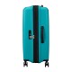 American Tourister Mala de Viagem / Trolley Médio 67cm 4R Exp. AEROSTEP Turquesa | Ref. 92MD800221