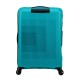 American Tourister Mala de Viagem / Trolley Médio 67cm 4R Exp. AEROSTEP Turquesa | Ref. 92MD800221