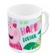 Caneca de Porcelana 325ml Peppa Pig HAVING FUN Multicolor | Ref. 248.20102 Caneca de Porcelana 325ml Peppa Pig HAVING FUN Multicolor | Ref. 248.20102