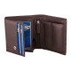 Carteira de Homem Vertical c/ Porta Moedas PORTO Oficial Castanha | Ref. 51.FCP2286C
