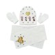 Conjunto de Gorro/Cachecol/Luvas Minnie Mouse Branco | Ref. 339.VH4135