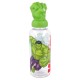 Garrafa c/ Figura 3D 560ml. Avengers HULK Transparente | Ref. 339.10124