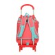 Mochila Escolar Adap. 38Cm c/ Carro Minnie LOVIN LIFE Coral | Ref. 186.47223T1