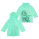 Capa / Casaco de Chuva Impermeável 7-8 Anos Frozen II Turquesa | Ref. 339.DIS9484-78