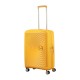 American Tourister Mala de Viagem / Trolley Médio 67cm EXP SOUNDBOX Golden Yellow | Ref. 9232G00206