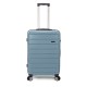Benzi Mala de Viagem / Trolley Médio 66cm 4 Rodas Azul Claro | Ref. 288.BZ5673AC-B