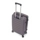 Benzi Mala de Viagem / Trolley Médio 66cm 4 Rodas Cinza | Ref. 288.BZ5673CI-B
