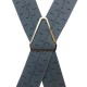 Suspensórios Adulto Joseph Louis Riscas Cinza Claro | Ref. 67.3250CC Suspensórios Adulto Joseph Louis Riscas Cinza Claro | Ref. 67.3250CC