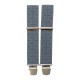 Suspensórios Adulto Joseph Louis Riscas Cinza Claro | Ref. 67.3250CC Suspensórios Adulto Joseph Louis Riscas Cinza Claro | Ref. 67.3250CC