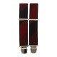 Suspensórios Adulto Joseph Louis Riscas Diagonais Bordô | Ref. 67.3420BO Suspensórios Adulto Joseph Louis Riscas Diagonais Bordô | Ref. 67.3420BO