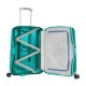 Samsonite Mala/Trolley de Cabine 55cm 4 Rodas Spinner S´CURE Aqua Blue | Ref. 9210U00311