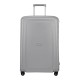 Samsonite Mala/Trolley de Viagem Grande 75cm 4 Rodas Spinner S´CURE Prata | Ref. 9210U00225