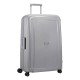Samsonite Mala/Trolley de Viagem Grande 75cm 4 Rodas Spinner S´CURE Prata | Ref. 9210U00225
