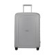 Samsonite Mala/Trolley de Viagem Médio 69cm 4 Rodas Spinner S´CURE Prata | Ref. 9210U00125