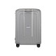 Samsonite Mala/Trolley de Viagem Médio 69cm 4 Rodas Spinner S´CURE Prata | Ref. 9210U00125