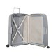 Samsonite Mala/Trolley de Viagem Médio 69cm 4 Rodas Spinner S´CURE Prata | Ref. 9210U00125