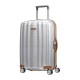 Samsonite Mala/Trolley de Viagem Médio 68cm 4 Rodas Spinner LITE-CUBE DLX Aluminium | Ref. 9282V00308