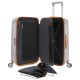 Samsonite Mala/Trolley de Viagem Médio 68cm 4 Rodas Spinner LITE-CUBE DLX Aluminium | Ref. 9282V00308