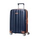Samsonite Mala/Trolley de Viagem Médio 68cm 4 Rodas Spinner LITE-CUBE DLX Midnight Blue | Ref. 9282V00301