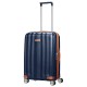 Samsonite Mala/Trolley de Viagem Médio 68cm 4 Rodas Spinner LITE-CUBE DLX Midnight Blue | Ref. 9282V00301
