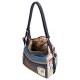 Anekke Mala/Mochila de Senhora Nature Edition AMAZONIA PACHAMAMA Azul | Ref. 280.36765-226