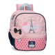 Mochila Pré-Escolar Adap. 25cm Enso BONJOUR Rosa | Ref. 186.95221D1