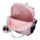 Mochila Pré-Escolar Adap. 28cm c/ Carro Enso BONJOUR Rosa | Ref. 186.95222T1