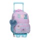 Mochila Pré-Escolar Adap. 28Cm c/ Carro Enso CUTE GIRL Lilás | Ref. 186.95322T1 Mochila Pré-Escolar Adap. 28Cm c/ Carro Enso CUTE GIRL Lilás | Ref. 186.95322T1
