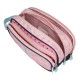 Estojo Escolar Três Compartimentos Enso BONJOUR Rosa | Ref. 186.9524721