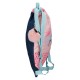 Mochila Saco c/ Bolso Frontal Enso BONJOUR Rosa | Ref. 186.9523821