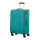 American Tourister Mala de Viagem / Trolley Médio 68cm 4R SEA SEEKER Verde Água | Ref. 92MD700234