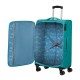 American Tourister Mala de Viagem / Trolley Médio 68cm 4R SEA SEEKER Verde Água | Ref. 92MD700234