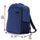 Benzi Mochila Ryanair 40x20x25cm BZ5646 Azul | Ref. 288.BZ5646A