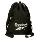 Mochila Saco c/ Bolso Frontal Reebok BOSTON Preto | Ref. 186.8613821