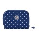 Carteira Porta Moedas Kipling TOPS Soft Dot Blue | Ref. 187.50KI7436SH5