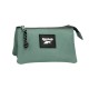 Estojo Triplo c/ Porta Cartões Reebok ELSIE Verde | Ref. 186.8764322