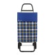 Rolser Carro de Compras JEAN SCOTTISH 2 Rodas 43L Azul | Ref. 253.994335