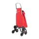 Rolser Carro de Compras SAQUET LN 6 Rodas 43L Vermelho | Ref. 253.991006