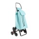 Rolser Carro de Compras SAQUET LN 6 Rodas 43L Azul Celeste | Ref. 253.991075