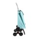 Rolser Carro de Compras SAQUET LN 6 Rodas 43L Azul Celeste | Ref. 253.991075