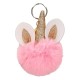 Porta-Chaves Enso Pompom Unicórnio Rosa | Ref. 186.9610221