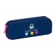 Estojo Escolar Silicone Benetton LOVE Azul Marinho | Ref. 248.812350886