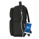 Mochila para Computador 15.6” USB c/ 2 Bolsos Frontais Safta BUSINESS Preta | Ref. 248.642200377