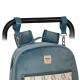 Mochila Térmica p/ Acessórios de Bebé Safta LEAVES Azul | Ref. 248.642233883