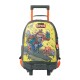 Mochila Escolar Média c/ Rodas 41Cm Totto BRAWLMASTER 4DJ Verde | Ref. 330.MJ03BWM0054DJM